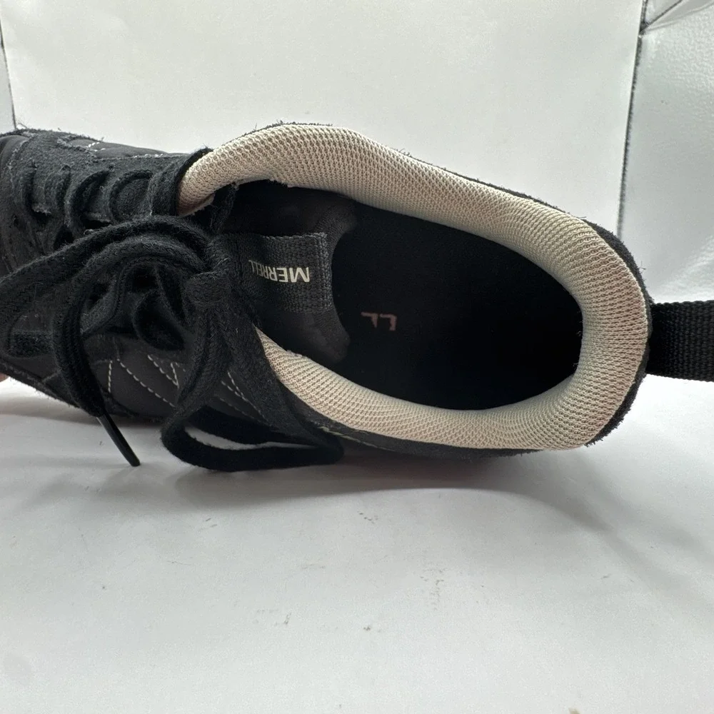 Merrell Alpine‎ Black Suede Womens 6 Trail Hiking Shoes Sneaker J95376